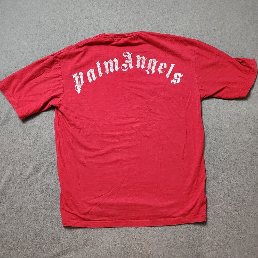 Palm Angels Embroirdered T-Shirt Sz XL